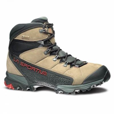 Botas La Sportiva Nucleo GTX Hombre - Marrones / Gris - Chile NAO123486